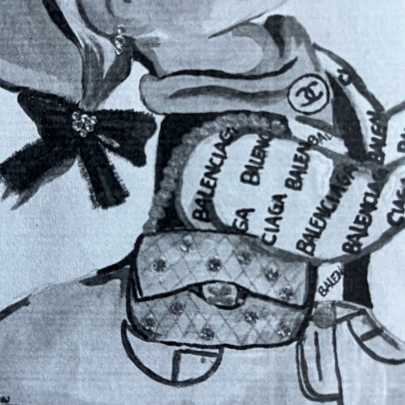 Charming Black and White Cowboy Art Print -Luxury Cowgirl πππ€ - Picture 2 of 6